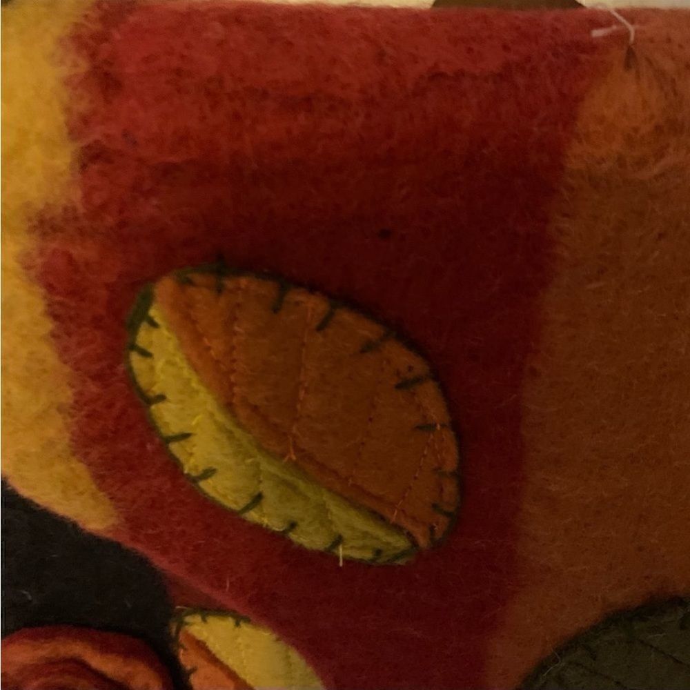 Rising Tide Boho Handmade Alpaca Wool Multi Color Purse - Picture 4 of 9